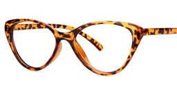 Michaela Cat Eye Tortoise Glasses4