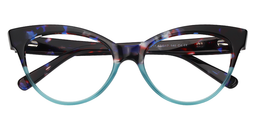 Ingrid Cateye Green Glasses1