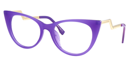 Susanna Cat Eye Purple Glasses5