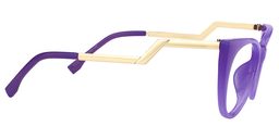 Susanna Cat Eye Purple Glasses2