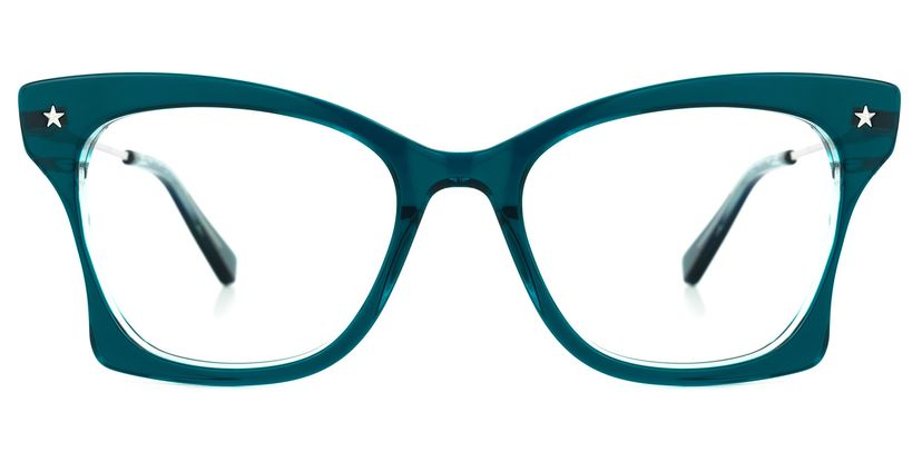 Tameron Butterfly Peacock-Blue Glasses