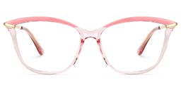 Bethea Cateye Pink Glasses0