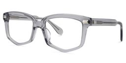 Geri Geometric Gray Glasses1