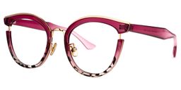 Laraine Red Cat eye Glasses1
