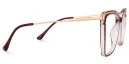 Krystle Square Red Glasses2