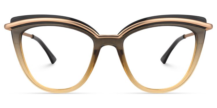 Wasiq Cateye Gray Glasses