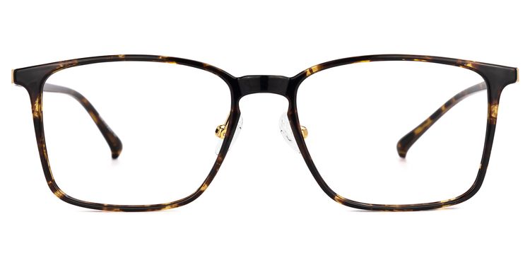Voncille Square Tortoise Glasses