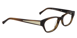 Roger Rectangle Brown Glasses3