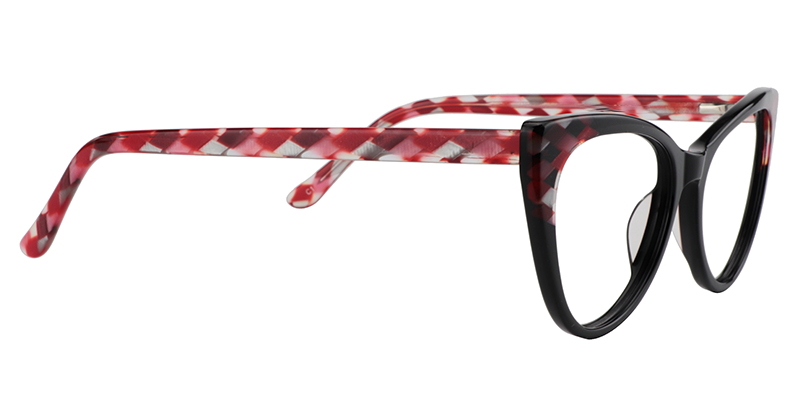 Cateye Black Glasses4