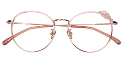 Hannah Round Pink Glasses1