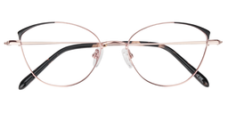 Audrey Cateye Black Glasses1