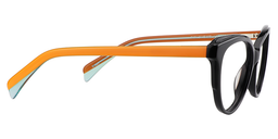 Adelina Cat Eye Black Glasses5