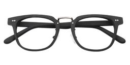 Orville Rectangle Black Glasses 1