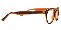 Angela Oval Orange Glasses4