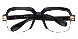 Stanley Square Black Glasses1