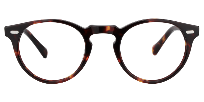 Round Tortoise Glasses | Zeelool Eyewear0