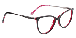 Josephine Oval Black Glasses3