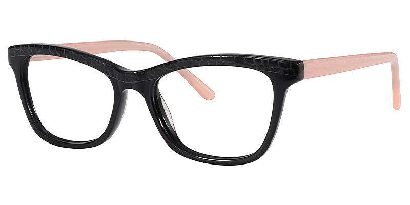 Rectangle Black Glasses | Zeelool Eyeglass Frames2