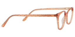 Sandra Rectangle Living Coral Glasses2