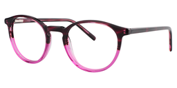 Joliet Round Bright Pink Glasses2