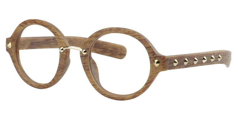 Round Wood Glasses | Zeelool Optical Online2