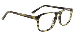 Eaton Rectangle Green-Tortoise Glasses3