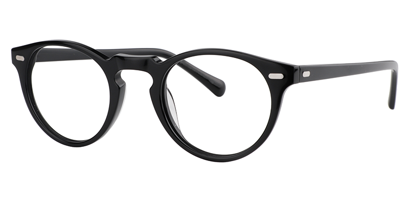 Round Black Glasses | Zeelool Eyewear2