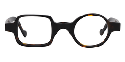 Stark Asymmetric Tortoise Eyeglasses0