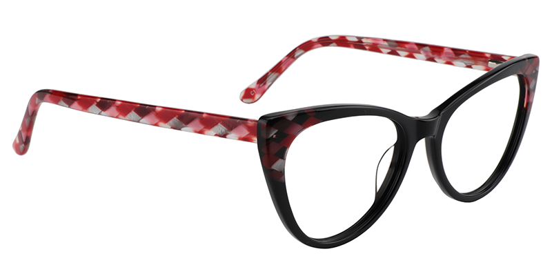 Cateye Black Glasses3