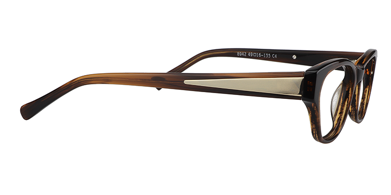 Rectangle Brown Glasses4