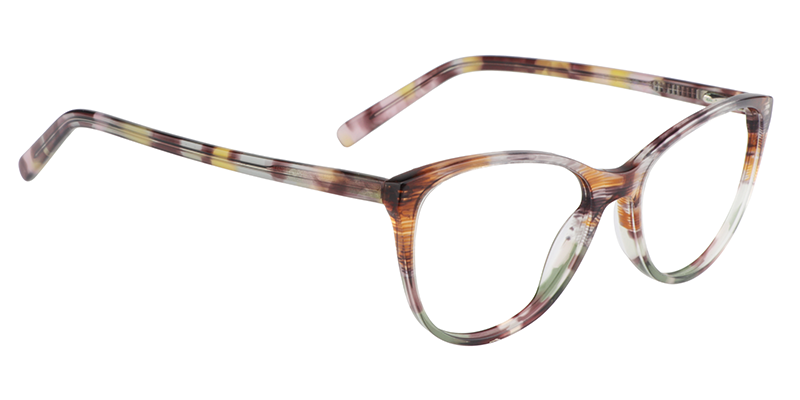 Cateye Brown Glasses | Zeelool Eyeglasses3