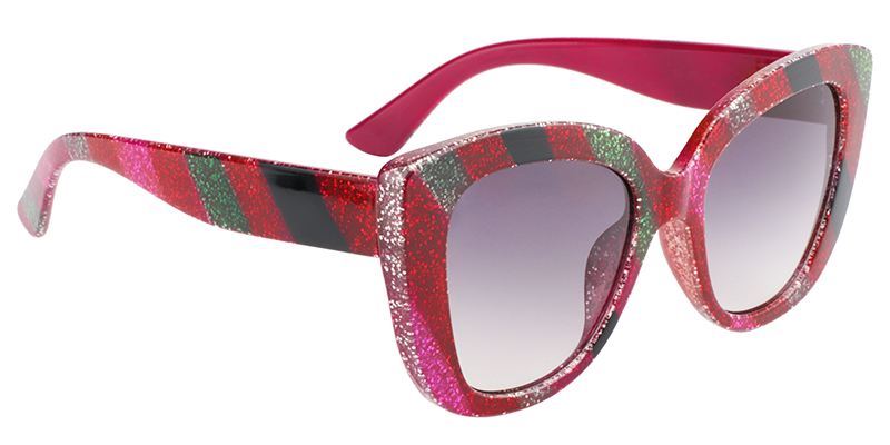 Butterfly Red Sunglasses | Zeelool Sunglasses3