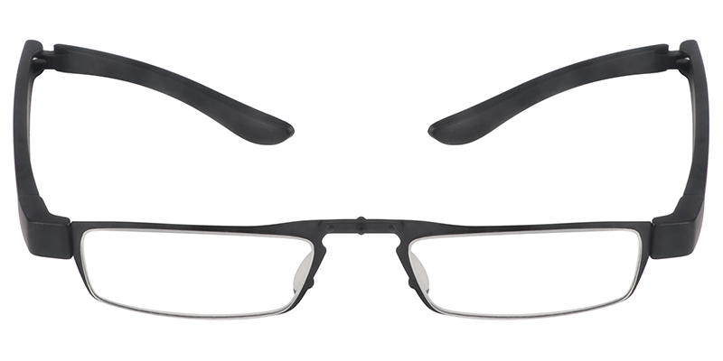 Rectangle Black Reading Glasses | Zeelool Reading Glasses3
