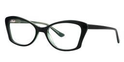 Brianna Cat Eye Green Glasses3