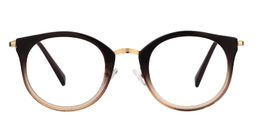 Viola Cat Eye Brown Glasses0