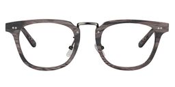 Orville Rectangle Gray Glasses 0