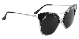 Nannie Cateye Black-White Sunglasses3