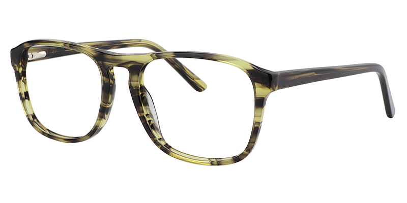 Rectangle Green-Tortoise Glasses | Zeelool Eyeglasses2