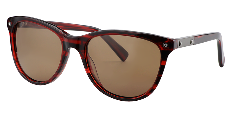 Butterfly Red Floral Sunglasses | Zeelool Sunglasses2