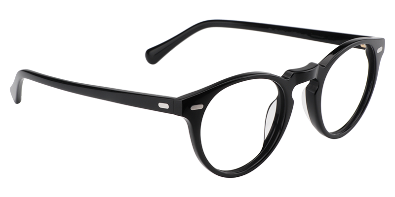 Round Black Glasses | Zeelool Eyewear3