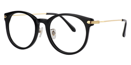 Ismael Round Black Glasses2