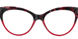 Ingrid Cateye Red Glasses5