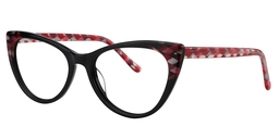 Jill Cateye Black Glasses2