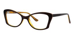 Brianna Cat Eye Brown Glasses2