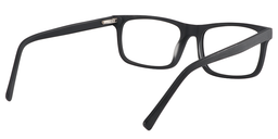 Absalom Black Rectangle Glasses 5