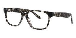 Dawson Rectangle Black Glasses 2