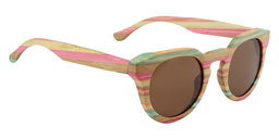 Juanita Round Brown Sunglasses3