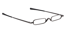 Karol Oval Dark Gray Reading Glasses3