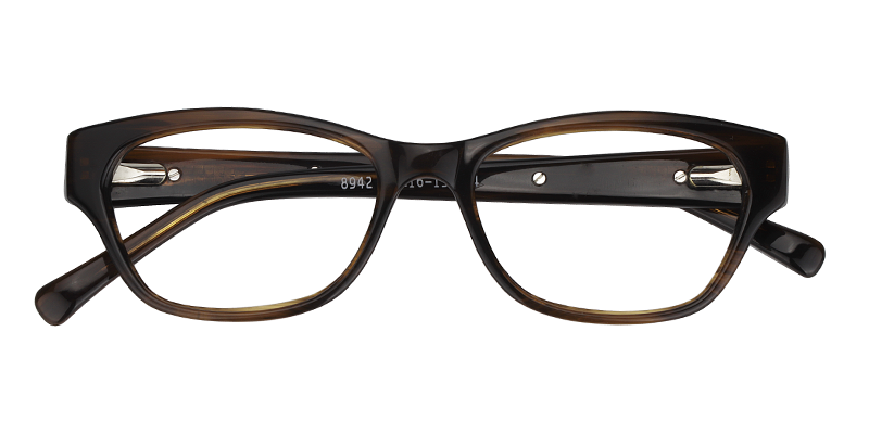 Rectangle Brown Glasses1