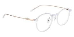 Sawyer Round Clear Glasses3